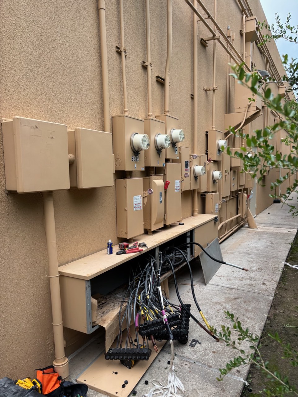 Electrical service and distribution upgrade by VCG Electrical
