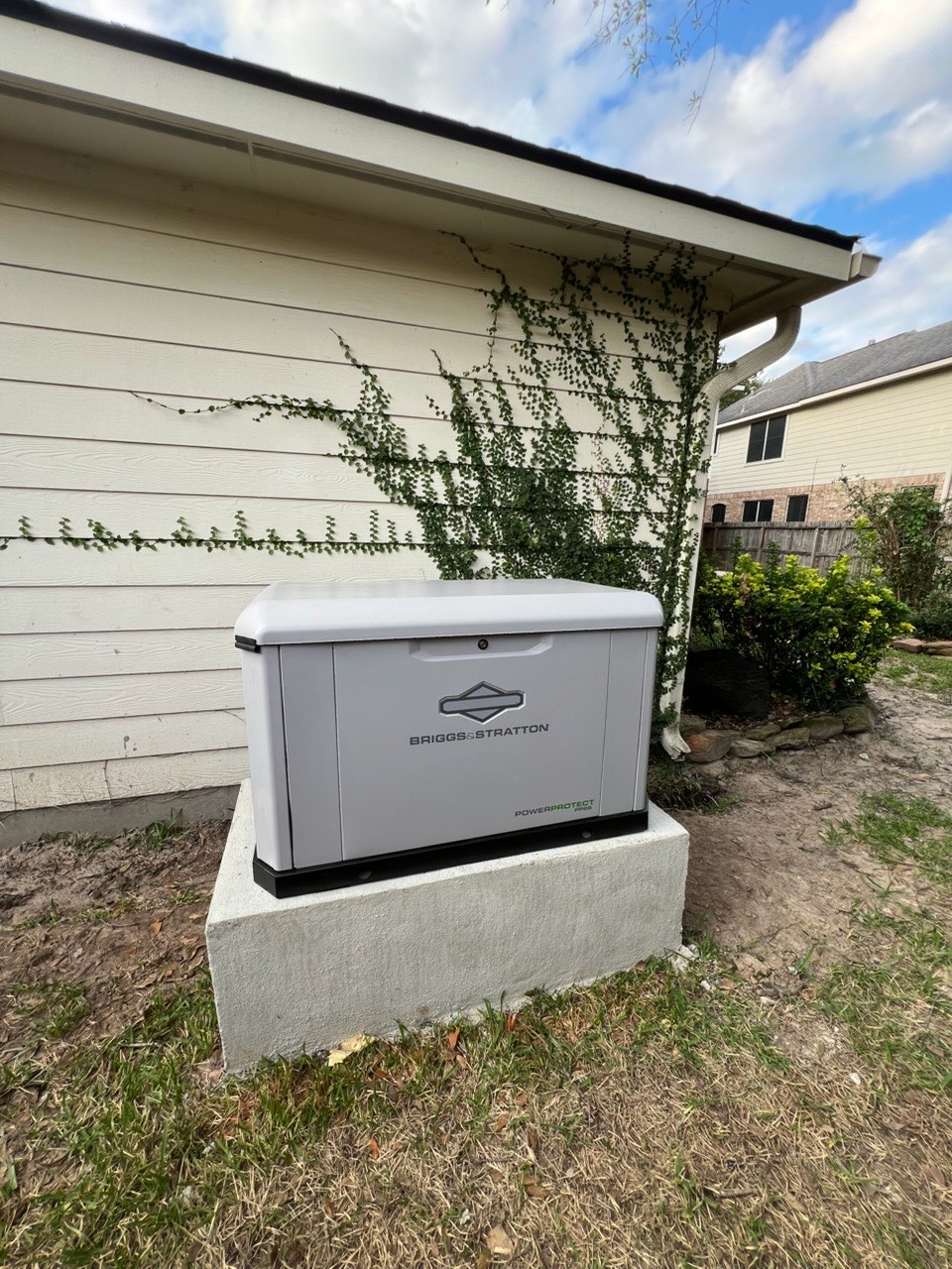 Standby generator maintenance and testing in Houston